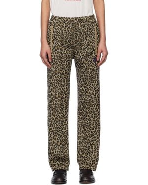 Needles Jacquard Track Trousers - Black