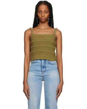Adererror Green Montblanc Tank Top - Blue