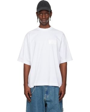 Vetements Taped Logo T-Shirt - White