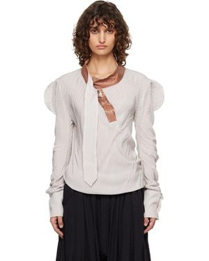 Kiko Kostadinov Evelyn Blouse - White