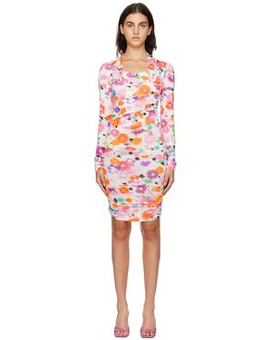 MSGM Print Minidress - Black