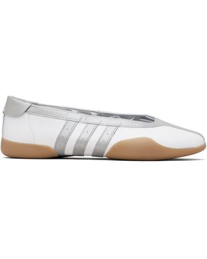 adidas Originals Ballerines Taekwondo Mei Blanc Et Gris - Noir