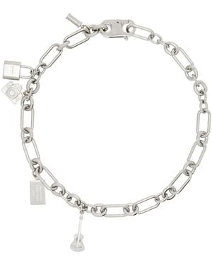 Acne Studios Charm Necklace - Metallic