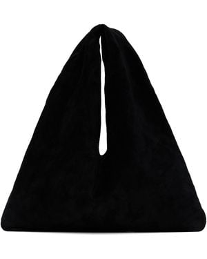 The Row Small Bindle Tote - Black