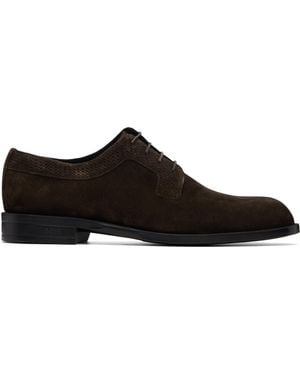 BOSS Suede Derbys - Black