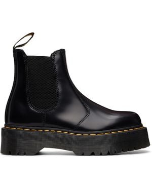 Dr. Martens 2976 Platform Chelsea Boots - Black