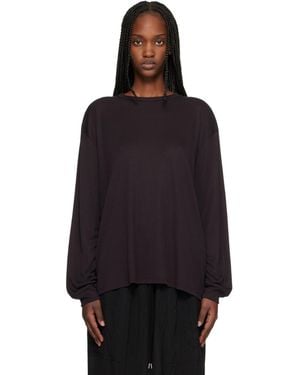 Studio Nicholson Simmons Jersey T-Shirt - Black