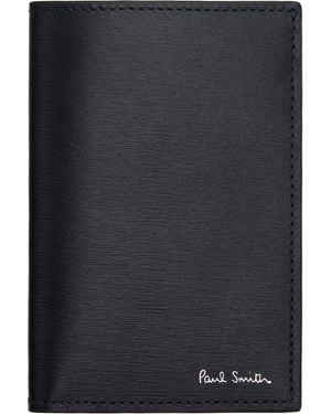 Paul Smith Portefeuille Noir En Cuir