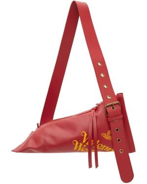 Vivienne Westwood レッド Carrie クロスボディバッグ