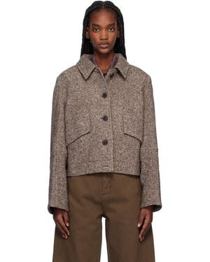 Henrik Vibskov Dusk Wool Blazer - Brown