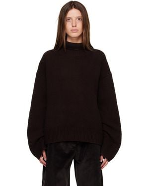R2W Straight Hem Turtleneck - Black