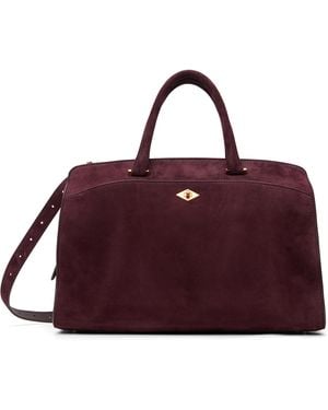Metier Burgundy Private Eye Tote - Purple