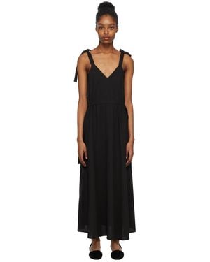 Deveaux New York Panelled Rosa Dress - Black
