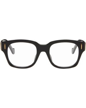Loewe Anagram Logo Rectangle Glasses - Black