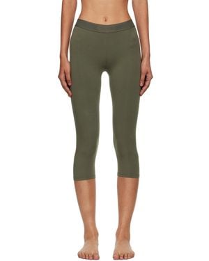 Tom Ford Khaki Modal Yoga Leggings - Green