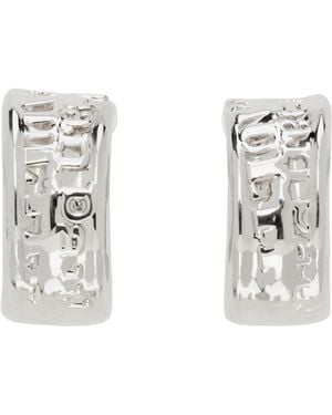 Jean Paul Gaultier 'The Logo' Earrings - Black
