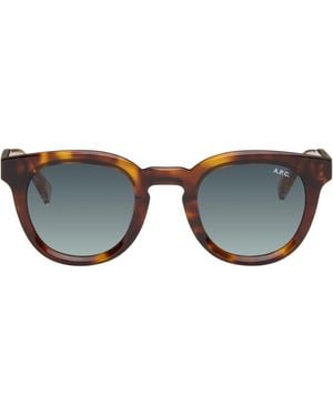 A.P.C. 'Les Lou' Sunglasses - Black