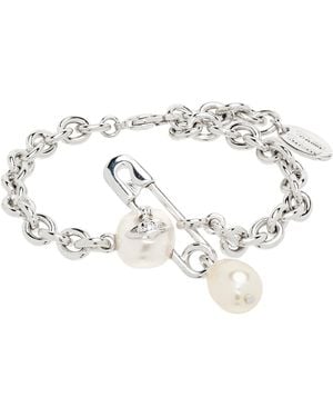 Vivienne Westwood Claude Small Bracelet - Black