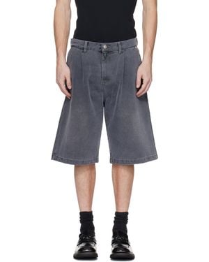 mfpen Star Rivet Denim Shorts - Black