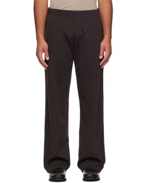 Our Legacy Pantalon Breeze Brun - Noir