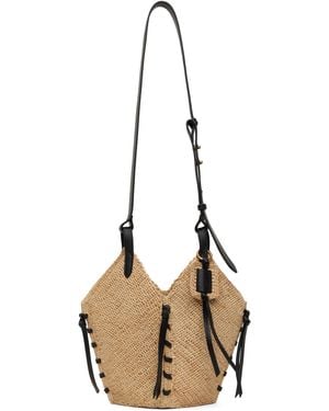 Isabel Marant ベージュ ミニ Tampa トートバッグ - ブラック