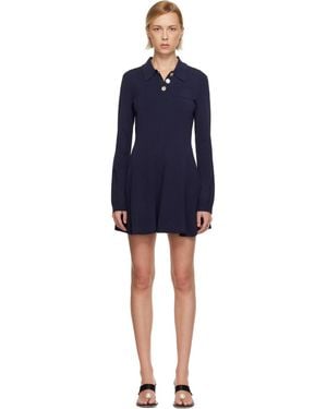 Sandy Liang Chupa Minidress - Blue