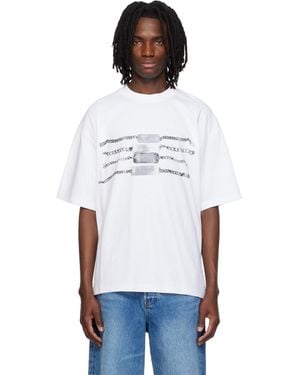 Alexander Wang Oversized Graphic T-Shirt - White