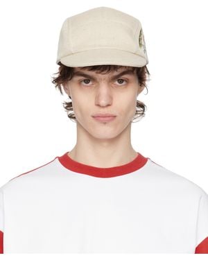 Jacquemus ベージュ 'La Casquette Liga' キャップ - ホワイト