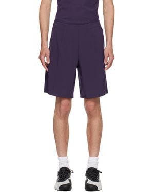 Y-3 Us Open Tennis Ergo Pro Shorts - Blue