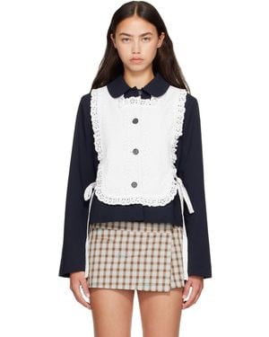 Sandy Liang Winslow Jacket - White