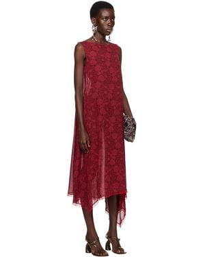 Dries Van Noten アシンメトリー ストライプ ドレス アシンメトリー Dries Van Noten(ドリス ヴァン ノッテン