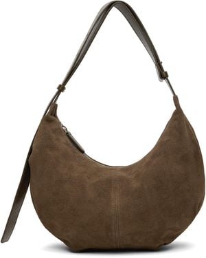 NOTHING WRITTEN Ht Suede Shoulder Bag - Brown