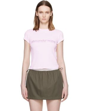 Alexander Wang Hotfix Graphic Baby T-Shirt - Purple