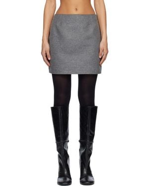 Marie Adam-Leenaerdt Base Miniskirt - Black