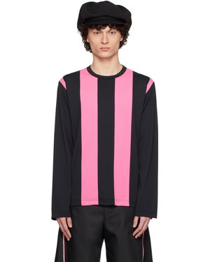Comme des Garçons Single Jacquard T-Shirt - Black