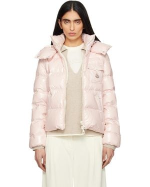 Moncler Andro Hooded Short Down Jacket - Natural