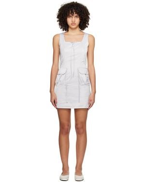 Kijun Cargo Minidress - Black