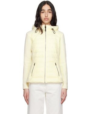 Mackage Blouson Hybride Della-R Blanc Cassé Rembourré En Duvet - Neutre