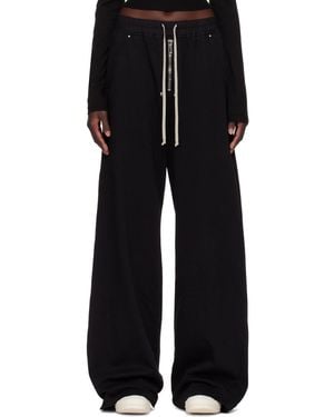 Rick Owens Tower Geth Belas Sweatpants - Black