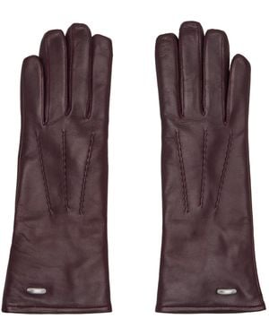 Our Legacy Burgundy Her Gloves - Purple