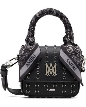 Amiri Nano Ma Stud Bag - Black