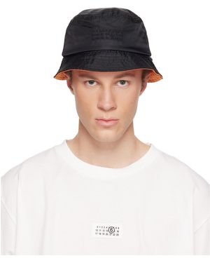 MM6 by Maison Margiela Nylon Bucket Hat - White