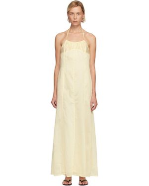 Belle Anna Off- Flore Maxi Dress - Black