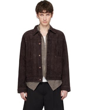 Nudie Jeans Dante Ii Suede Jacket - Black