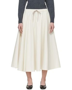 Cordera Technical Midi Skirt - White