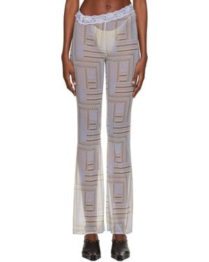Vaillant Ssense Exclusive Print Trousers - Multicolour