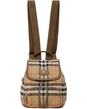 Burberry Mini Horseshoe Backpack - Metallic