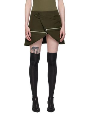 Courreges Modular Miniskirt - Black