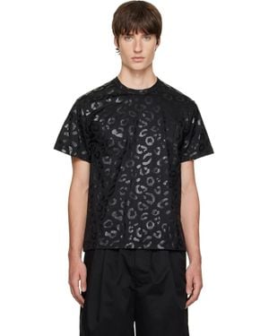 Comme des Garçons Animal Print T-Shirt - Black