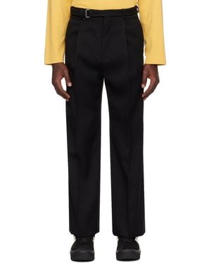 Lanvin Futureエディション トラウザーズ - ブラック